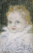 Louis Lcart Portrait of a child oil painting artist